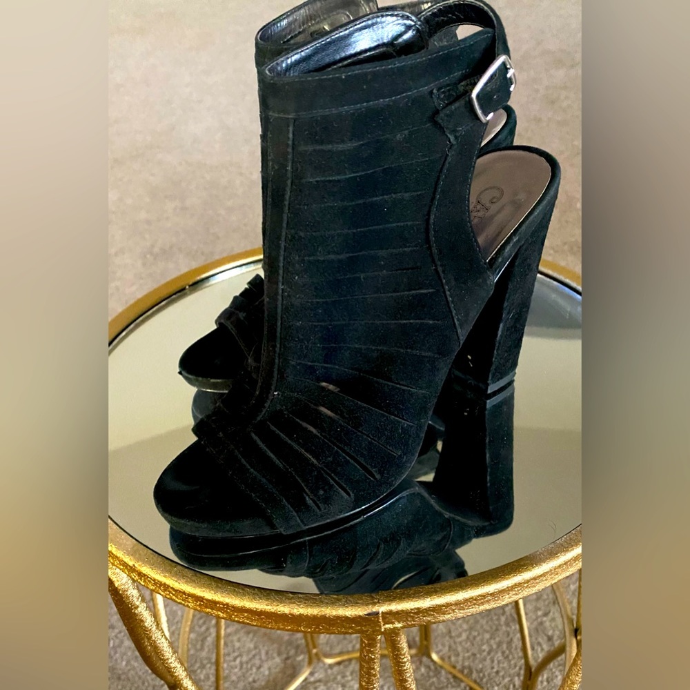 Carlos Santana Block Heels